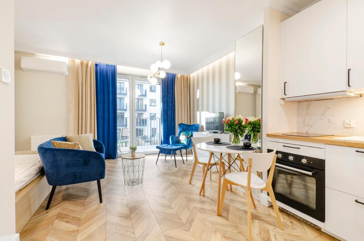 Sky Home- Blue Apartament -Manufaktura, Bezplatny Parking, Klima, Dostep Na Kod Lodz  Luaran gambar